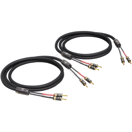 VIABLUE SC-2 Single-Wire T8 Banana (Black) - 2x3.0m - 10010 - Przewód Głośnikowy