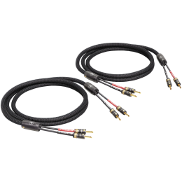 VIABLUE SC-2 Single-Wire T8 Banana (Black) - 2x3.0m - 10010 - Przewód Głośnikowy