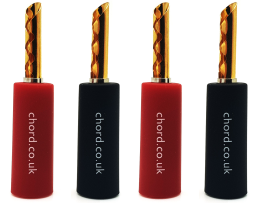 Chord Company Banana Plugs (4 sztuki) - Raty 20x0% - Darmowa dostawa od 100 zł - PayPo - Leasing - Odsłuchy Konin - Specjalna oferta!