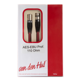 Van Den Hul The AES-EBU 110 Ohm Professional - 1.0m - Przewód Optyczny - Raty 20x0% - Darmowa dostawa od 50 zł - PayPo - Leasing - Odsłuchy Konin - Specjalna oferta!