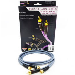 Melodika Gunmetal MD2R40G - 2x4.0m - 2RCA-2RCA - Raty 20x0% - Darmowa dostawa od 50 zł - PayPo - Leasing - Odsłuchy Konin - Specjalna oferta!