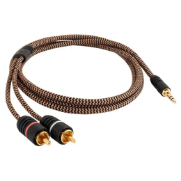PROSON Arctic Series AUX 3.5mm to 2xRCA - 1.5m - (AR352RCA15) - Mini-Jack 3,5mm - 2RCA - Raty 20x0% - Darmowa dostawa od 50 zł - PayPo - Leasing - Odsłuchy Konin - Specjalna oferta!