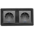 Furutech FT-SWS-D NCF (R) - Podwójne gniazdo ścienne Schuko (EU) - Raty 20x0% - Darmowa dostawa od 50 zł - PayPo - Leasing - Odsłuchy Konin - Specjalna oferta! - 2