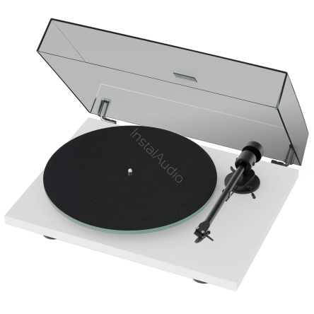 Pro-Ject T1 EVO BT (Satin White / Biały Satyna) - Gramofon z przedwzmacniaczem gramofonowym i bluetooth