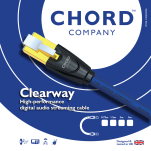 Chord Company Clearway Streaming cable - 10.0m - Przewód Ethernet - Raty 20x0% - Darmowa dostawa od 100 zł - PayPo - Leasing - Odsłuchy Konin - Specjalna oferta! - 3