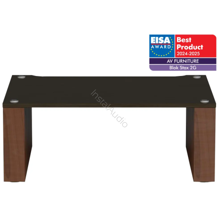 Blok Stax 2G 220 (Orzech / Natural Walnut) - Stolik Audio HiFi - Raty 20x0% - Darmowa dostawa od 50 zł - PayPo - Leasing - Odsłuchy Konin - Specjalna oferta!
