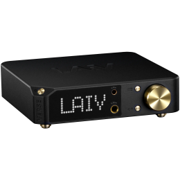 LAiV Crescendo VERSE (Black / Czarny) - Zbalansowany Przetwornik Cyfrowo-Analogowy (DAC) R2R, Wzmacniacz Słuchawkowy (AMP) i Przedwzmacniacz (Pre-AMP)