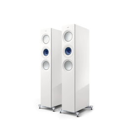 KEF Reference 3 Meta High-Gloss White/Blue - Raty 20x0% - Darmowa dostawa od 50 zł - PayPo - Leasing - Odsłuchy Konin - Specjalna oferta!