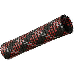 VIABLUE Oplot Cable Sleeve - RED Big - Cena za 1 mb - Raty 20x0% - Darmowa dostawa od 50 zł - PayPo - Leasing - Odsłuchy Konin - Specjalna oferta!