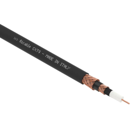 Ricable Custom Coaxial CXT9 - 9.6mm - Przewód Coaxialny (na metry) - Miedź 7N 99.99999% (AM-RCC)