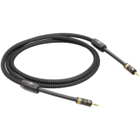 VIABLUE NF-S1 T8 3.5 Stereo (Black) - 2.0m - Przewód Analogowy (Mini-Jack 3.5mm - Mini-Jack 3.5mm)