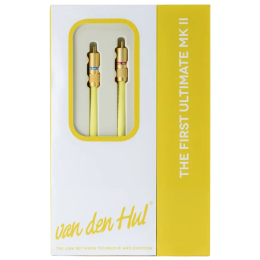 Van Den Hul The First Ultimate Mk II - 2x1.0m - Przewód Analogowy RCA - Raty 20x0% - Darmowa dostawa od 50 zł - PayPo - Leasing - Odsłuchy Konin - Specjalna oferta!