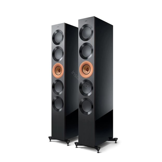 KEF Reference 5 Meta High-Gloss Black/Copper - Raty 20x0% - Darmowa dostawa od 100 zł - PayPo - Leasing - Odsłuchy Konin - Specjalna oferta!