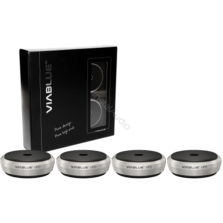 VIABLUE UFO Absorbers XL (Silver) - Izolatory Akustyczne (Antywibracyjne) - Raty 20x0% - Darmowa dostawa od 50 zł - PayPo - Leasing - Odsłuchy Konin - Specjalna oferta!