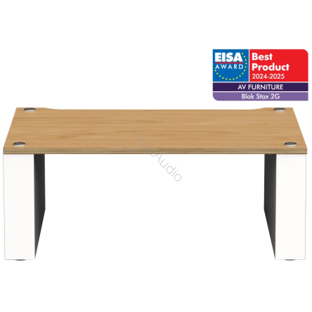 Blok Stax 2G 220 (Biały / Satin White) - Stolik Audio HiFi - Raty 20x0% - Darmowa dostawa od 50 zł - PayPo - Leasing - Odsłuchy Konin - Specjalna oferta!