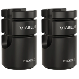 VIABLUE ROCKET XL Cable Lifters (Black) - Podstawki pod Kable (2 szt.) - Raty 20x0% - Darmowa dostawa od 50 zł - PayPo - Leasing - Odsłuchy Konin - Specjalna oferta!