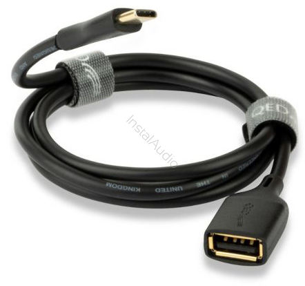 QED Connect USB A(F) to C - 0.75m - (QE8194) - Specjalne Kody Rabatowe - Instal Audio Konin