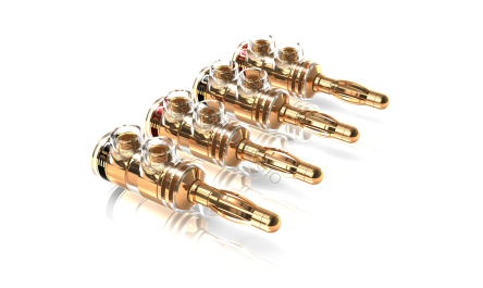 VIABLUE TS Banana Plugs Lamella - Wtyki bananowe - Raty 20x0% - Darmowa dostawa od 50 zł - PayPo - Leasing - Odsłuchy Konin - Specjalna oferta!