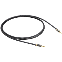 VIABLUE EPC-4 T8 3.5 Stereo Small (Black) - 5.0m -  Przewód Analogowy (Mini-Jack 3.5mm - Mini-Jack 3.5mm)