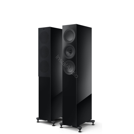 KEF R5 Meta Czarny / Black Gloss - Raty 20x0% - Darmowa dostawa od 50 zł - PayPo - Leasing - Odsłuchy Konin - Specjalna oferta!