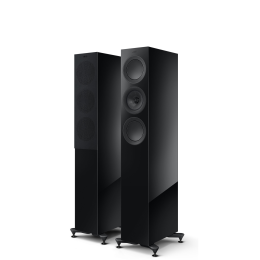 KEF R5 Meta Czarny / Black Gloss - Raty 20x0% - Darmowa dostawa od 50 zł - PayPo - Leasing - Odsłuchy Konin - Specjalna oferta!