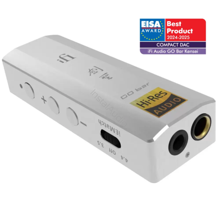 iFi Audio GO bar Kensei (EISA 2024-2025) - Przetwornik Cyfrowo-Analogowy (DAC) - Raty 20x0% - Darmowa dostawa od 50 zł - PayPo - Leasing - Odsłuchy Konin - Specjalna oferta!