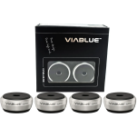 VIABLUE UFO Absorbers (Silver) - Izolatory Akustyczne (Antywibracyjne) - Raty 20x0% - Darmowa dostawa od 100 zł - PayPo - Leasing - Odsłuchy Konin - Specjalna oferta! - 3