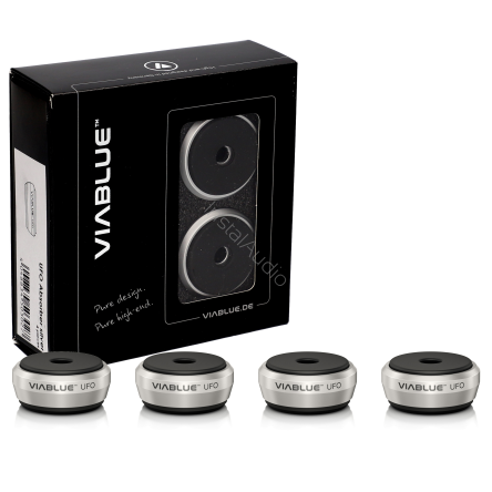 VIABLUE UFO Absorbers Silver - Raty 0% - Instal Audio Konin