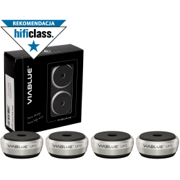 VIABLUE UFO Absorbers (Silver) - Izolatory Akustyczne (Antywibracyjne) (4 szt.) - Raty 20x0% - Darmowa dostawa od 50 zł - PayPo - Leasing - Odsłuchy Konin - Specjalna oferta!