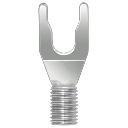 Wireworld Uni-Term Silver Spade for exchange - Wtyk widełkowy do wymiany (1 sztuka) - Raty 20x0% - Darmowa dostawa od 50 zł - PayPo - Leasing - Odsłuchy Konin - Specjalna oferta!