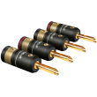 VIABLUE T8 Banana Plugs - Wtyki Bananowe (4 szt.) - Raty 20x0% - Darmowa dostawa od 50 zł - PayPo - Leasing - Odsłuchy Konin - Specjalna oferta! - 2