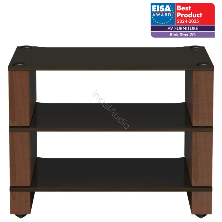 Blok Stax 2G 3 Shelf Collection (Orzech / Natural Walnut) - Stolik Audio HiFi - Raty 20x0% - Darmowa dostawa od 50 zł - PayPo - Leasing - Odsłuchy Konin - Specjalna oferta!
