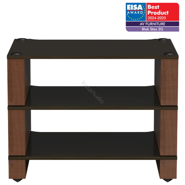 Blok Stax 2G 3 Shelf Collection (Orzech / Natural Walnut) - Stolik Audio HiFi - Raty 20x0% - Darmowa dostawa od 100 zł - PayPo - Leasing - Odsłuchy Konin - Specjalna oferta!