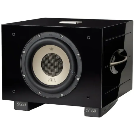 REL S/550 (Black / Czarny) - Subwoofer Aktywny 550W