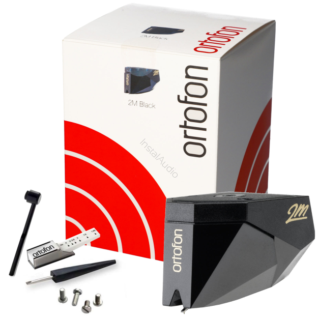 Ortofon 2M Black + Akcesoria - Wkładka gramofonowa typu MM z akcesoriami Ortofon (Oryginalne) - Raty 20x0% - Darmowa dostawa od 100 zł - PayPo - Leasing - Odsłuchy Konin - Specjalna oferta!