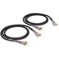 VIABLUE SC-4 Bi-Amping Crimp (Black) - 2x4.0m - 10364 - Przewód Głośnikowy