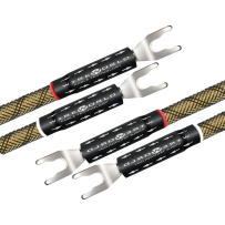 Wireworld Gold Eclipse 10 Biwire Jumpers - Uni-Term Spade - Zworki Głośnikowe - Raty 20x0% - Darmowa dostawa od 100 zł - PayPo - Leasing - Odsłuchy Konin - Specjalna oferta!