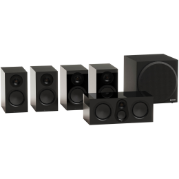 Monitor Audio Silver 50 5.1 AV System 8G (Black Gloss / Czarny Połysk) - Zestaw Kolumn Kina Domowego 5.1