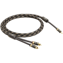 VIABLUE NF-S1 T8 Jack 3.5 / RCA (Cobra) - 3.0m - 012417 - Przewód Analogowy Mini-Jack 3.5mm - 2RCA
