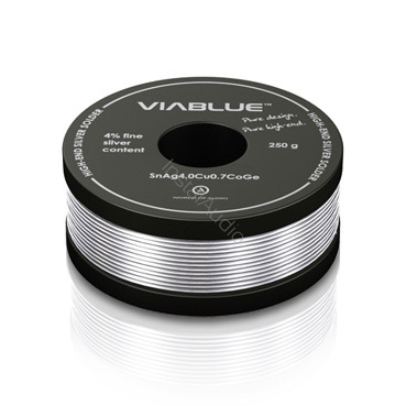 VIABLUE Silver Solder - 1.0mb - Cyna Lutownicza (Czyste Srebro 4%), Bezołowiowa - Raty 20x0% - Darmowa dostawa od 50 zł - PayPo - Leasing - Odsłuchy Konin - Specjalna oferta!