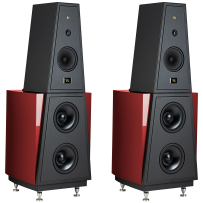 Rosso Fiorentino Siena 2 (Custom / Indywidualne Wykończenie Kolorystyczne) - Kolumny Podłogowe High-End