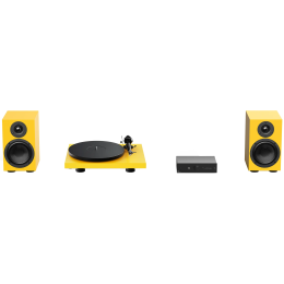 Pro-ject Colourful Audio System 2 (Satin Golden Yellow / Żółty Satyna) - Kompletny Gramofonowy System Stereo - Raty 20x0% - Darmowa dostawa od 50 zł - PayPo - Leasing - Odsłuchy Konin - Specjalna oferta!