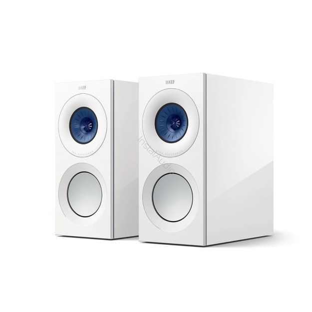 KEF Reference 1 Meta High-Gloss White/Blue - Raty 20x0% - Darmowa dostawa od 100 zł - PayPo - Leasing - Odsłuchy Konin - Specjalna oferta!