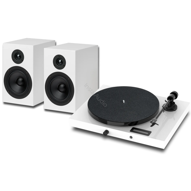 Pro-Ject Juke Box E1 HiFi Set (Biały / High-gloss White) - Raty 20x0% - Darmowa dostawa od 100 zł - PayPo - Leasing - Odsłuchy Konin - Specjalna oferta!