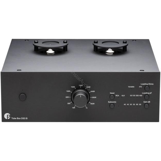 Pro-Ject Tube Box DS3 B (Black / Czarny) - Zbalansowany, Lampowy Przedwzmacniacz Gramofonowy Dual Mono - Raty 20x0% - Darmowa dostawa od 100 zł - PayPo - Leasing - Odsłuchy Konin - Specjalna oferta!