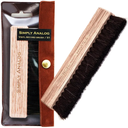 Simply Analog Vinyl Record Brush - Szczotka do Płyt Winylowych (Naturalne Drewno) - Raty 20x0% - Darmowa dostawa od 50 zł - PayPo - Leasing - Odsłuchy Konin - Specjalna oferta!