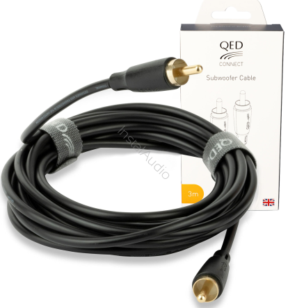 QED Connect Subwoofer - 3.0m - (QE8144) - Raty 20x0% - Darmowa dostawa od 50 zł - PayPo - Leasing - Odsłuchy Konin - Specjalna oferta!