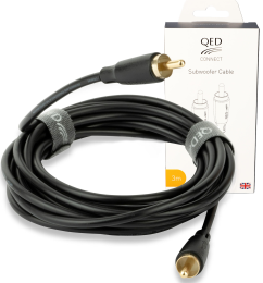 QED Connect Subwoofer - 3.0m - (QE8144) - Raty 20x0% - Darmowa dostawa od 50 zł - PayPo - Leasing - Odsłuchy Konin - Specjalna oferta!