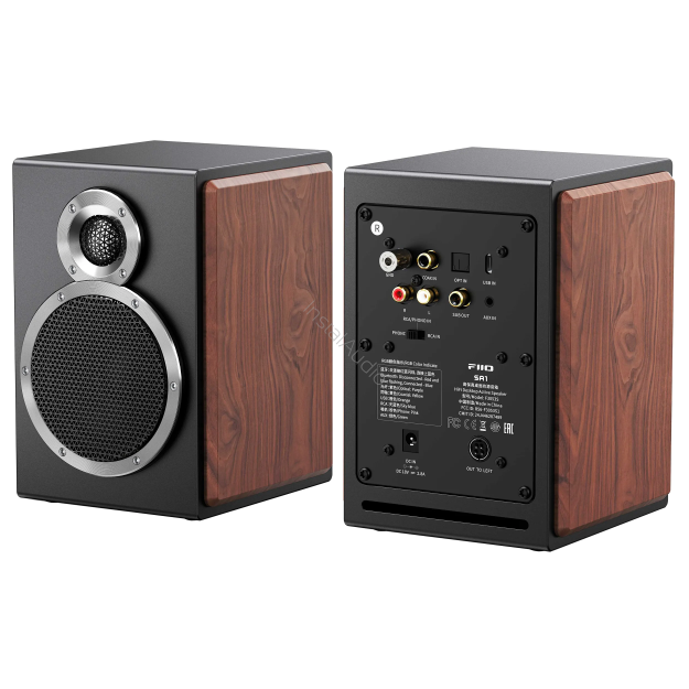 FiiO SA1 (Twilight black / Czarny) - Aktywne Kolumny Podstawkowe - Raty 20x0% - Darmowa dostawa od 100 zł - PayPo - Leasing - Odsłuchy Konin - Specjalna oferta!
