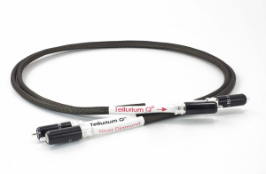 Tellurium Q Silver Diamond RCA Cable - 2x2.0m - Interkonekt analogowy RCA - Raty 20x0% - Darmowa dostawa od 100 zł - PayPo - Leasing - Odsłuchy Konin - Specjalna oferta!